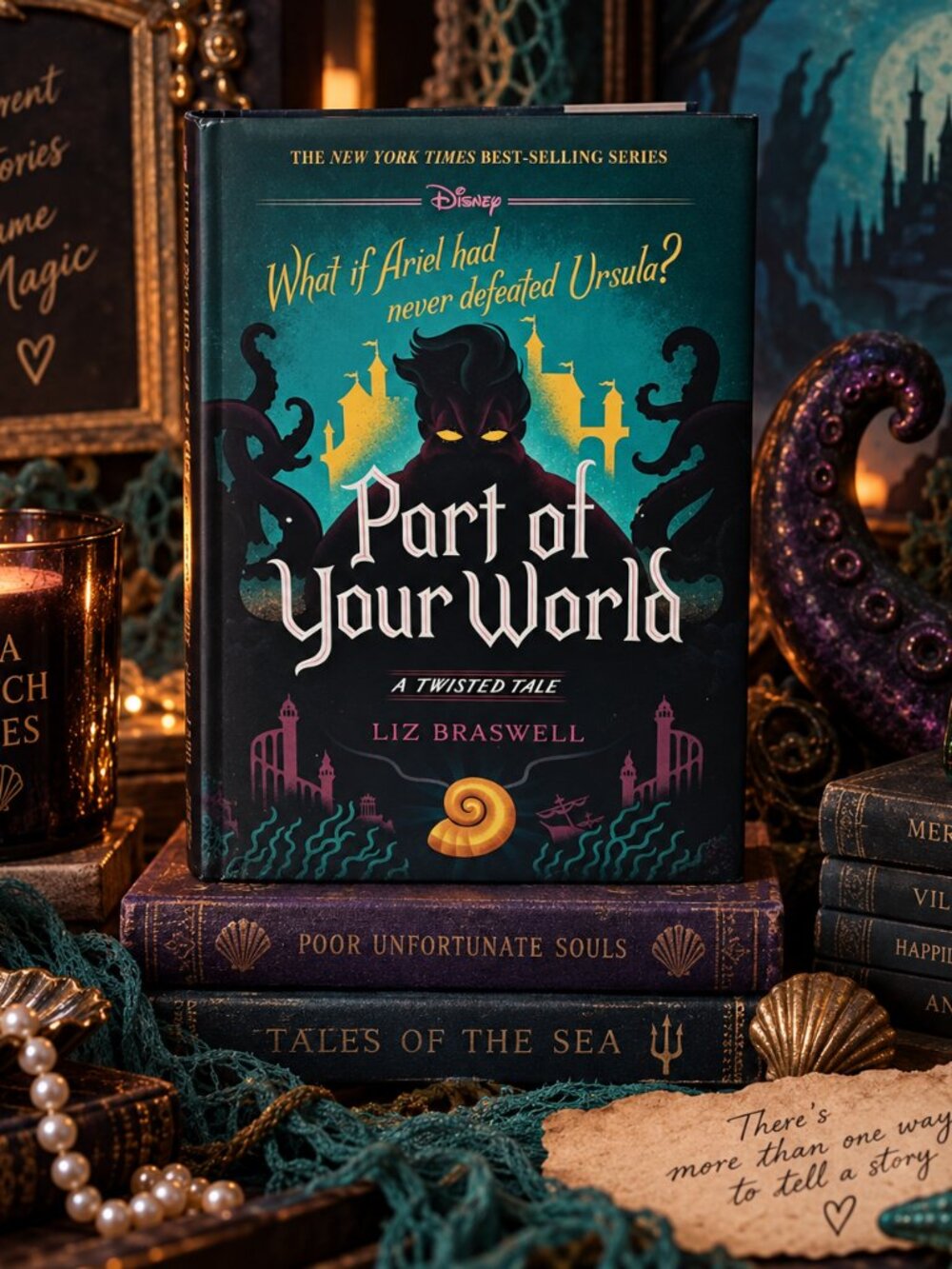 Disney Part of Your World: A Twisted Tale by Liz Braswell (EUC)